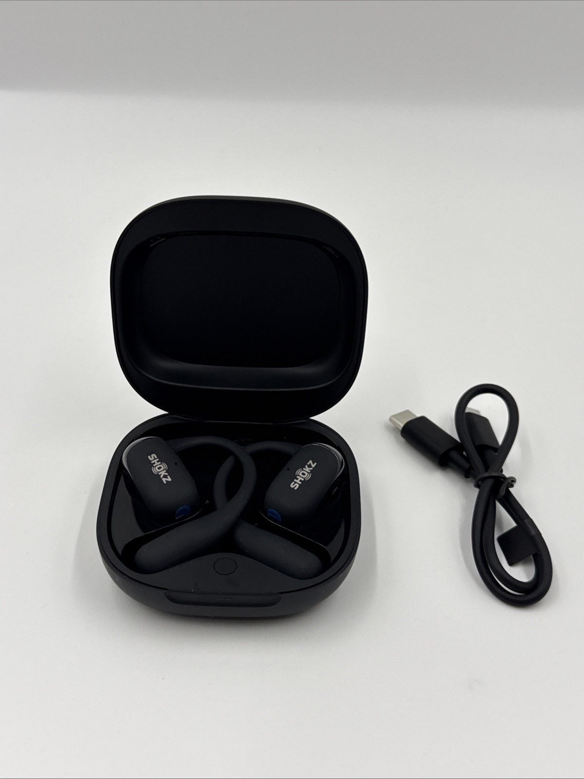 Shokz OpenFit 2 True Wireless Open-Ear Earphones – Black T920 New