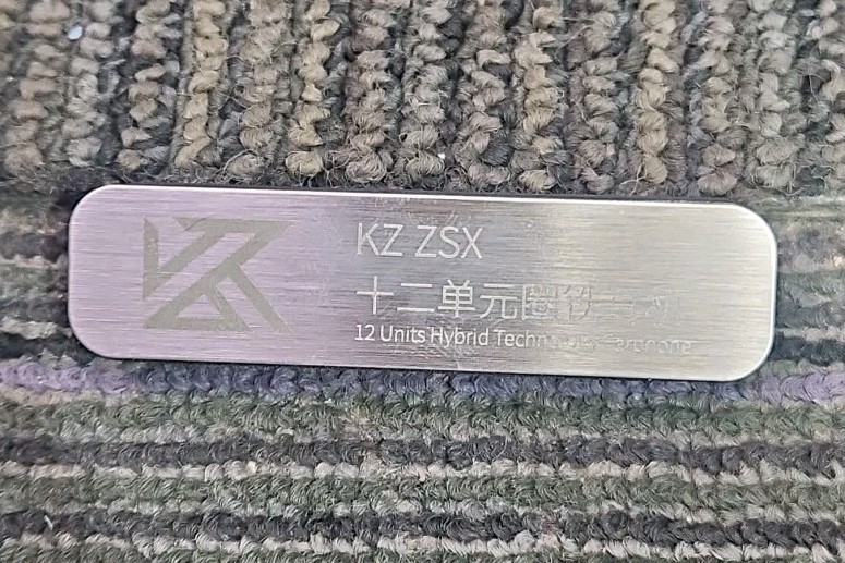 KZ ZSX 12 Units Hybrid Technology Earbuds – Silver