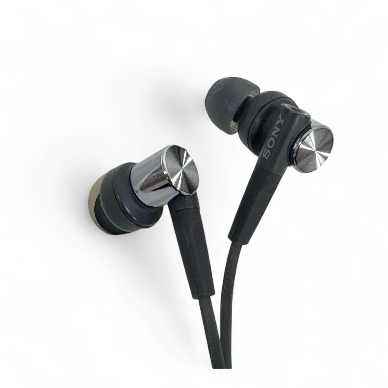 SONY MDR-XB55AP Bass Booster In-Ear Headphones with In-Line Mac Black New