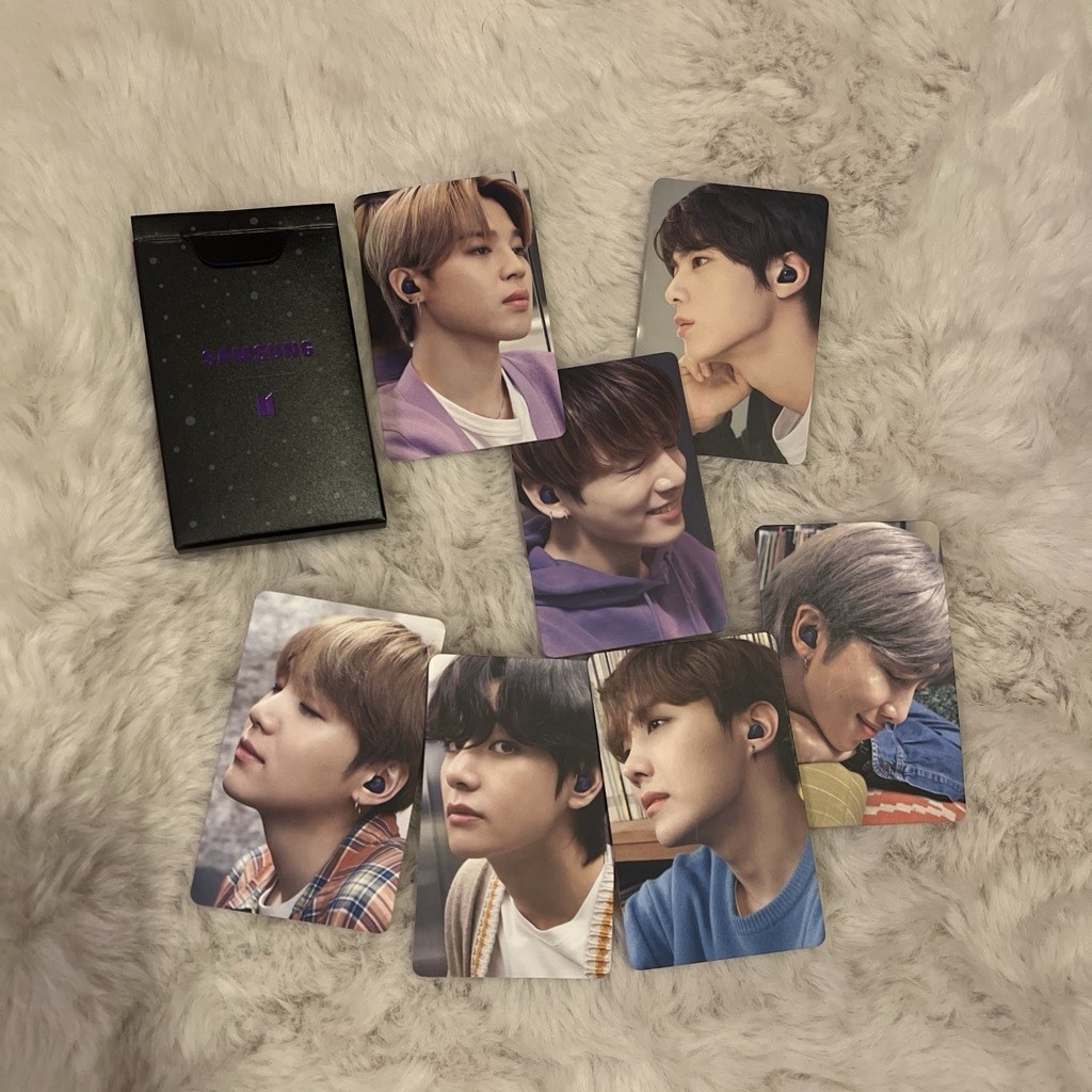 Samsung Galaxy Buds+ BTS Edition Purple/Black Bluetooth Earbuds w/ Case & Box