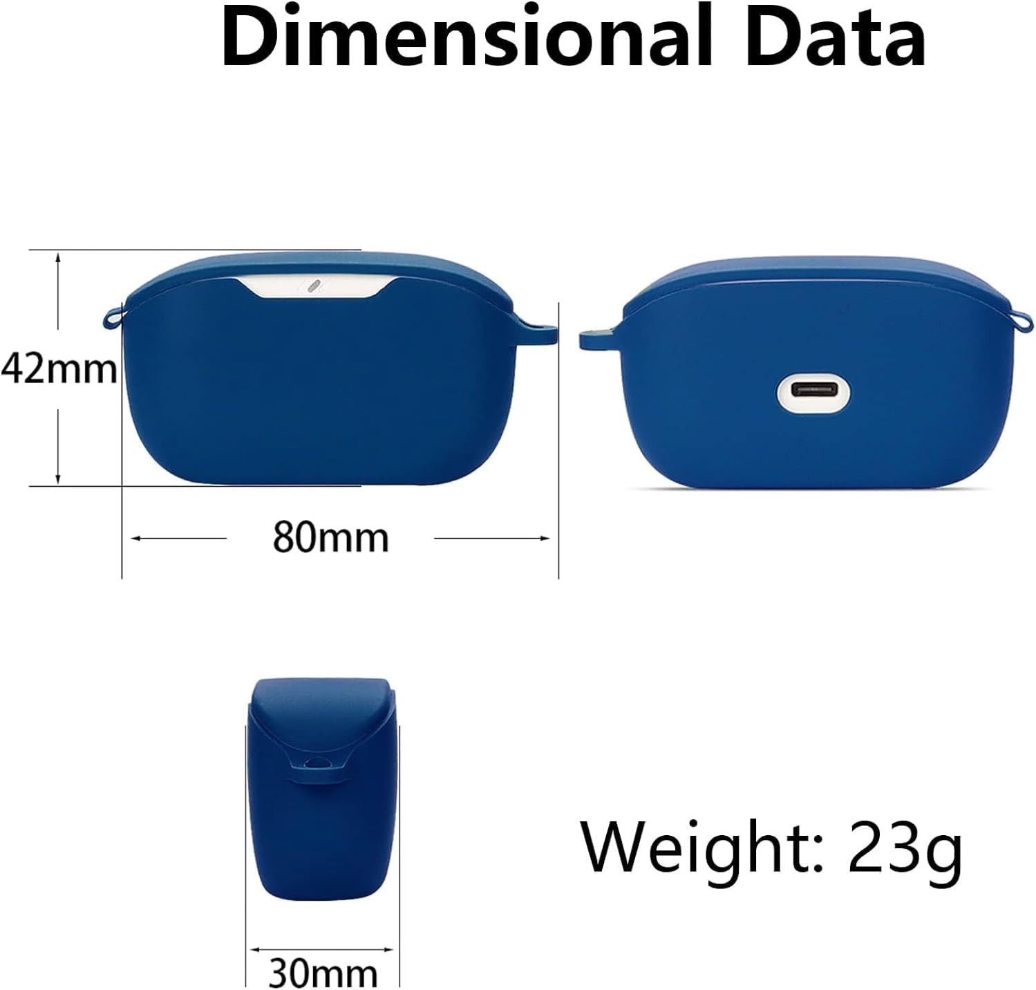 [2 Pack] Case Compatible with JBL Vibe Buds 2 / JBL Vibe Buds Bluetooth Headpho
