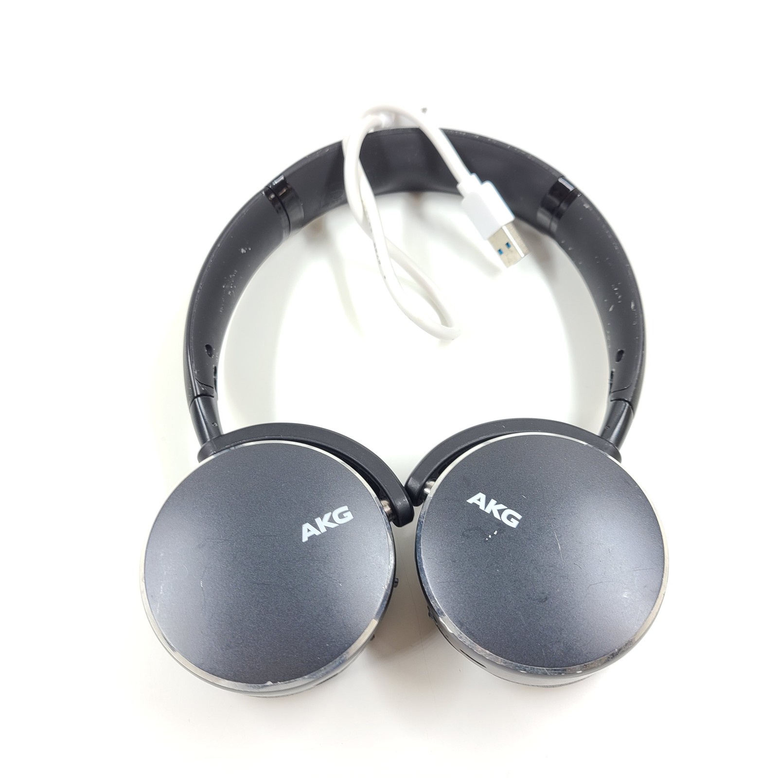 AKG Y500 Bluetooth On-Ear Black Headphones Harmon Y-Series – Grade B