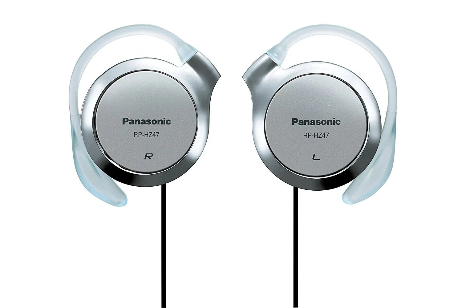 Panasonic Clip Earphone Headphones（ Silver）RP-HZ47-S Made in Japan