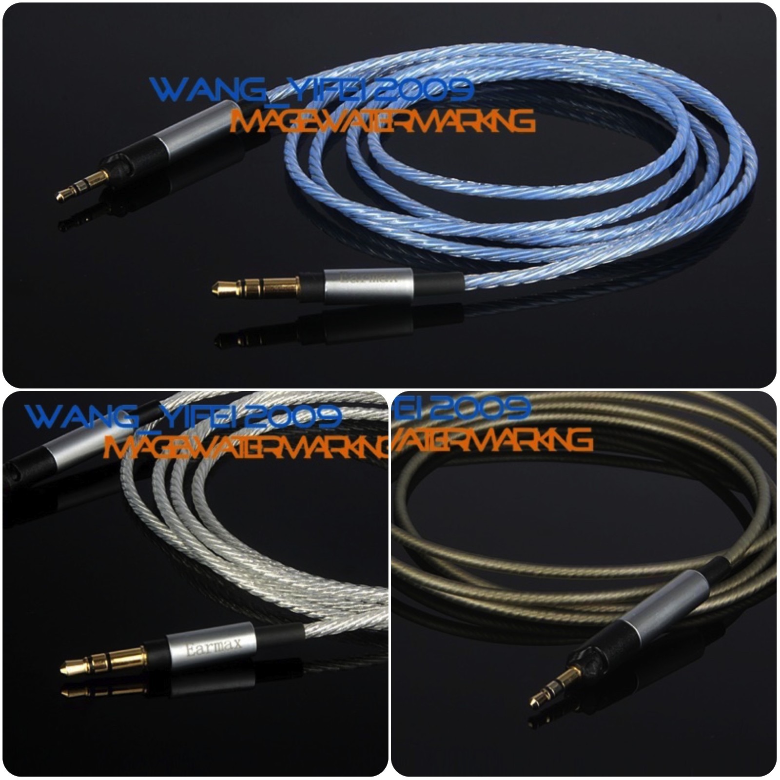 Upgrade Silver Plated HIFI Cable For Sennheiser HD595 HD598 HD 558 518 Headphone