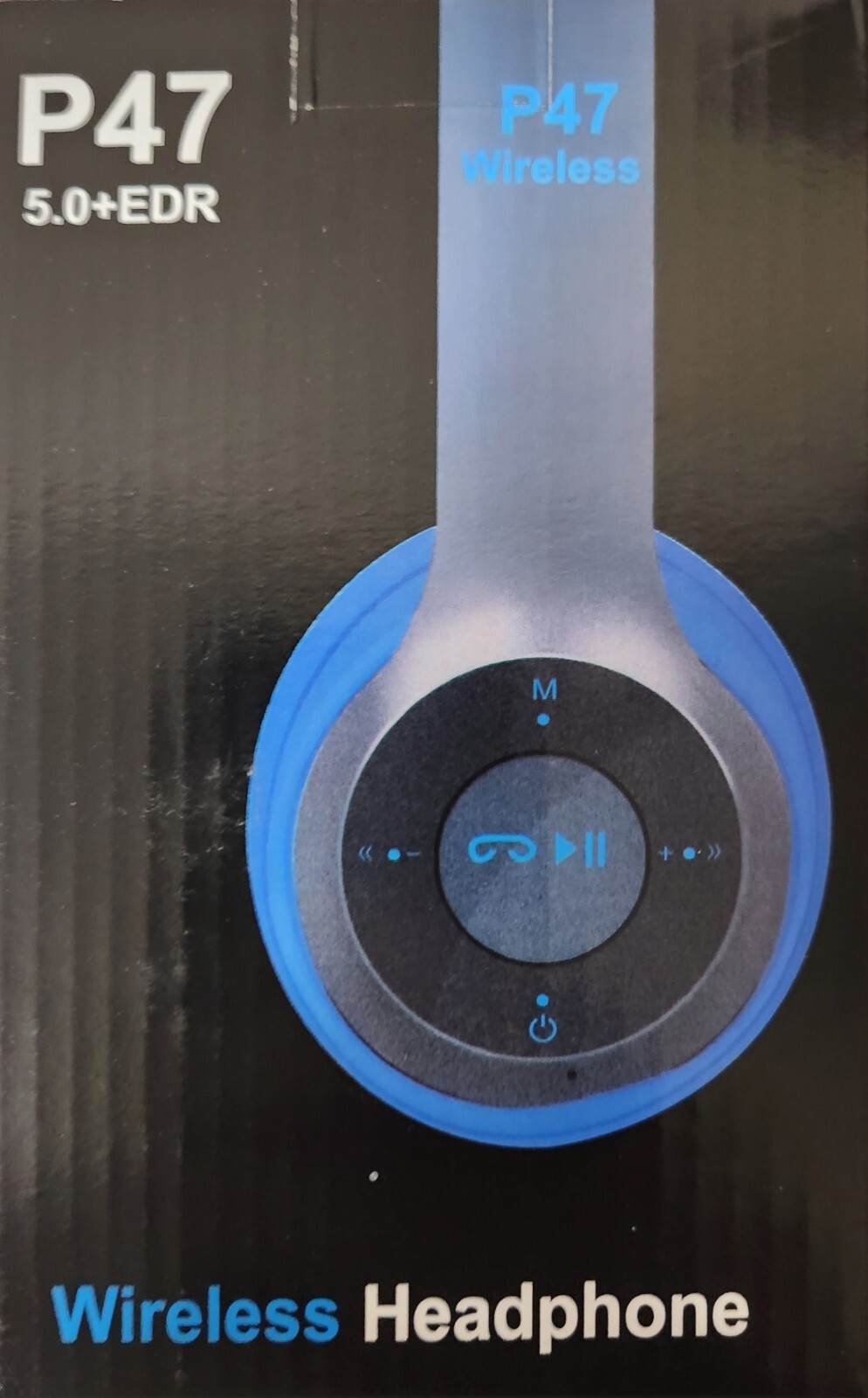 P47 5.0 + EDR Wireless Headphone – GREY