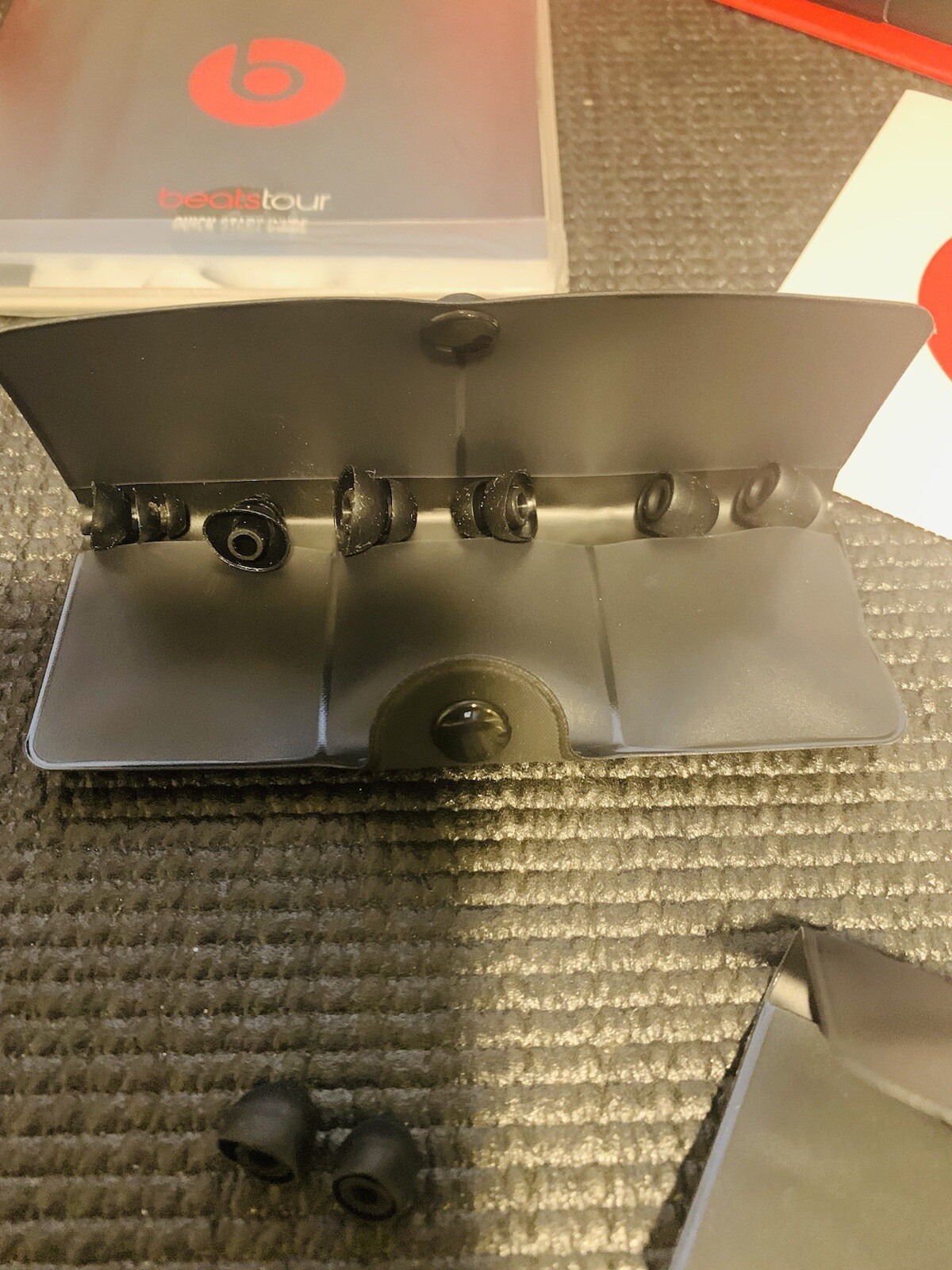 Beats by Dr. Dre Tour2 In-Ear (Box & Accessories Only) Model No. 810–00009