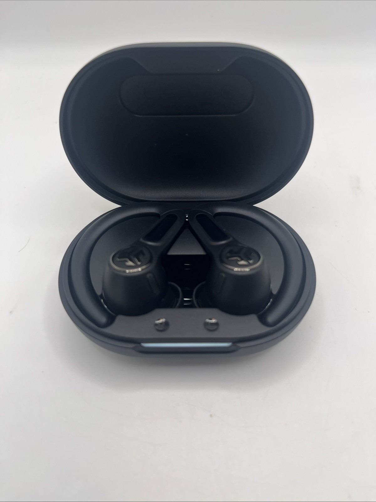 JLab Go Air Sport True Wireless Bluetooth Earbuds with Charging Case. OPEN BOX