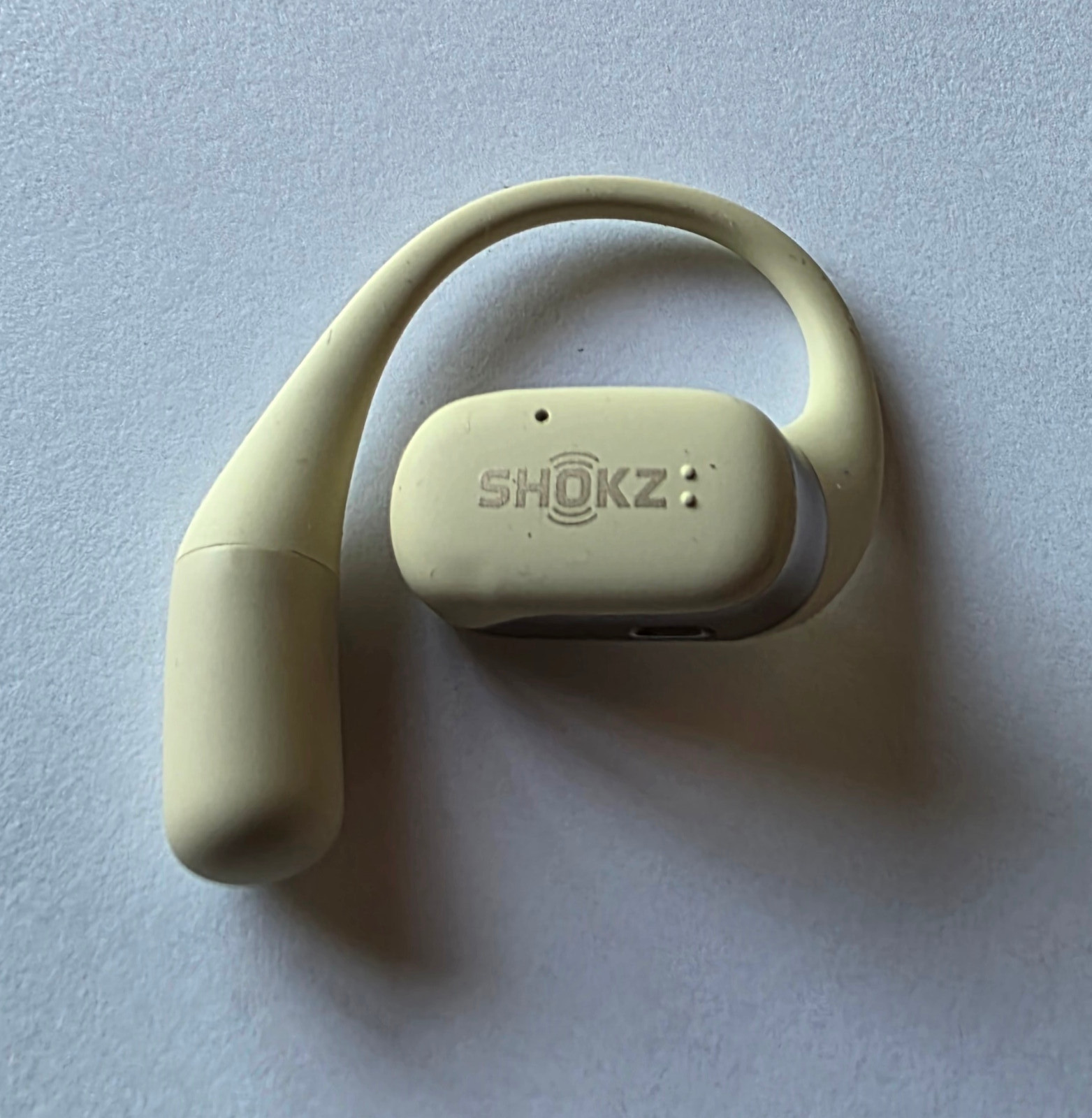 DEFECTIVE OEM Beige Shokz OpenFit Open-Ear RIGHT SIDE Wireless Earbud – NO POWER