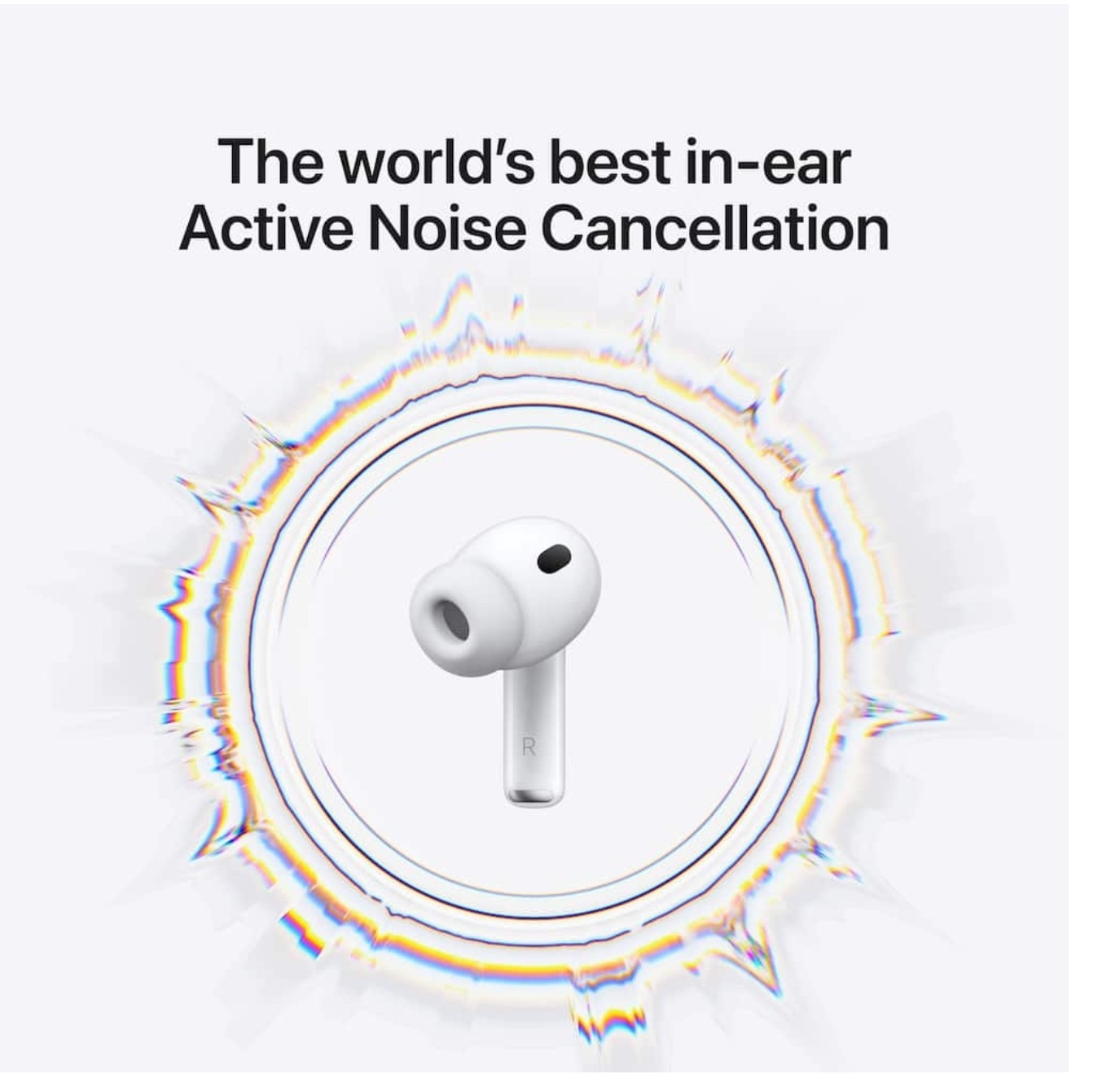 NEW Apple AirPods Pro 3 Active Noise Cancelling Earbuds – White MFHP4LL/A
