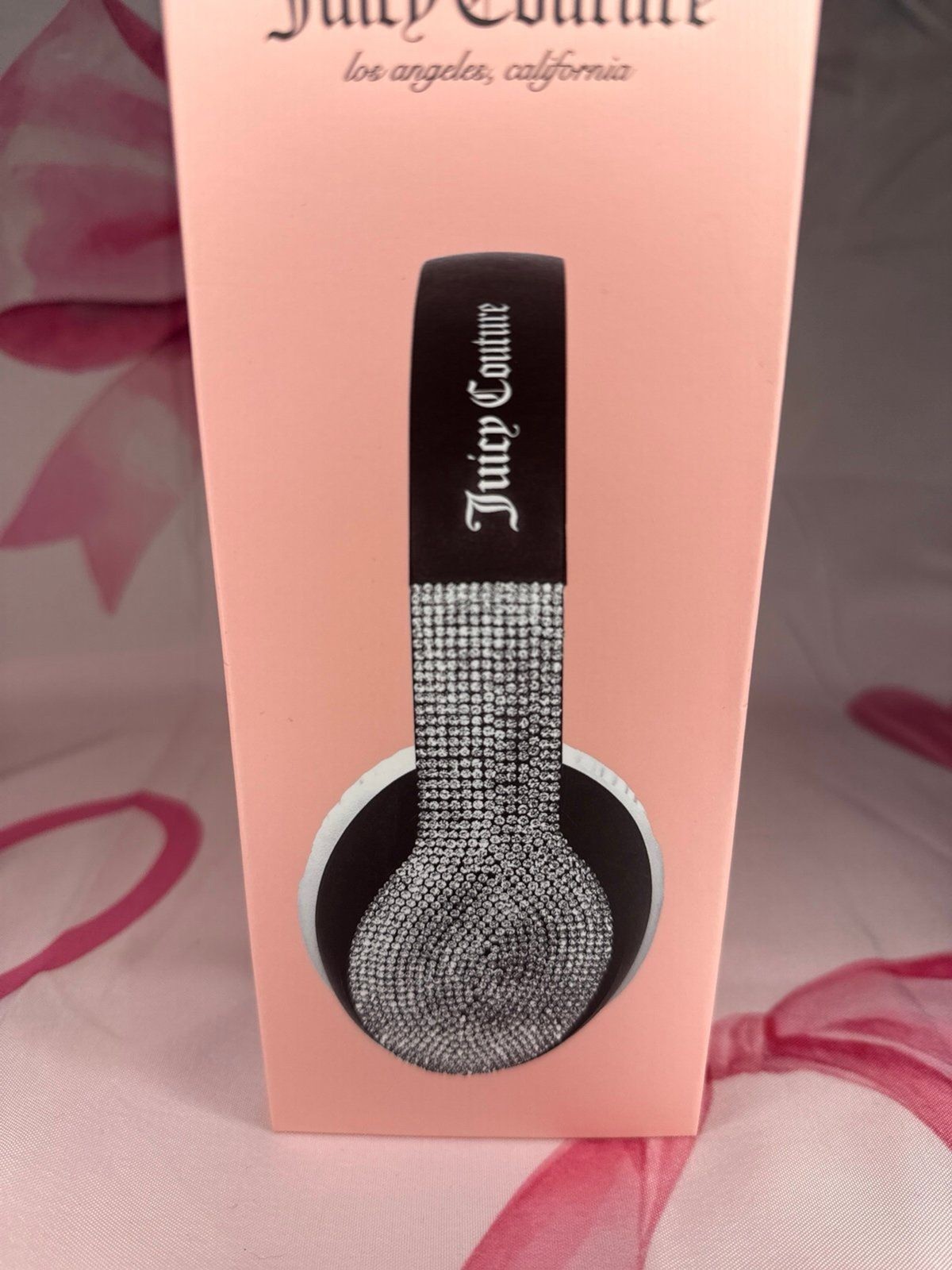 Viral Juicy Couture Rhinestone Wireless Headphones