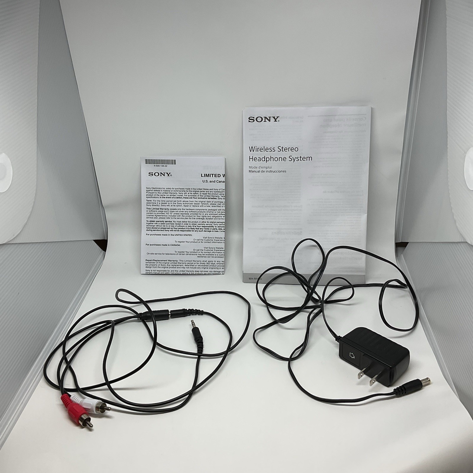 Sony WH-RF400 RF400 Wireless Home Theater Headphones – USED IN BOX