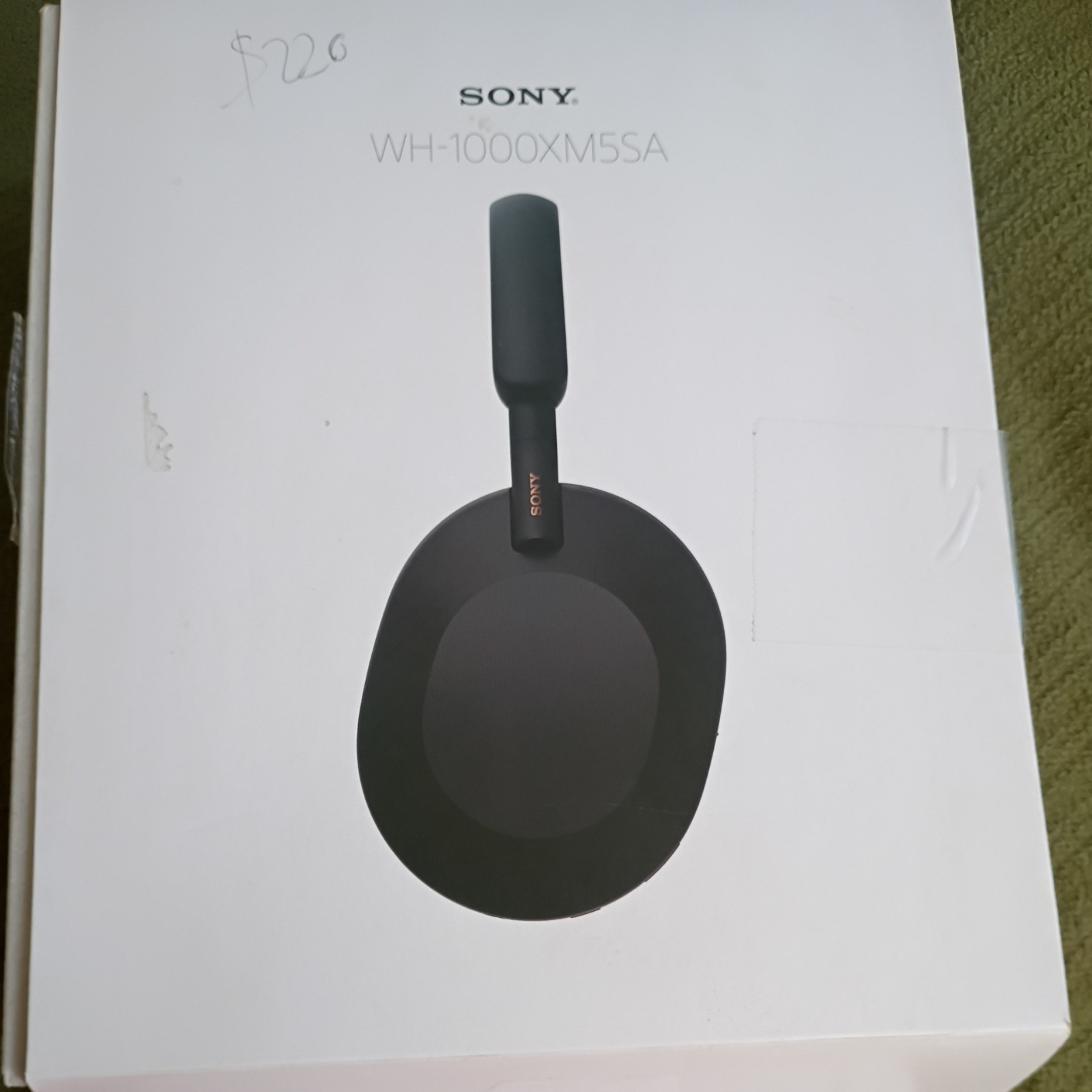 Sony WH-1000XM5SA Wireless Active Noise-Cancellation Bluetooth Headphones