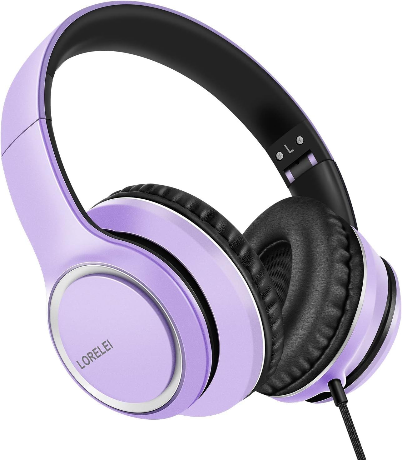 X8 Foldable Headphones for Smartphone & Tablet – Dark Purple