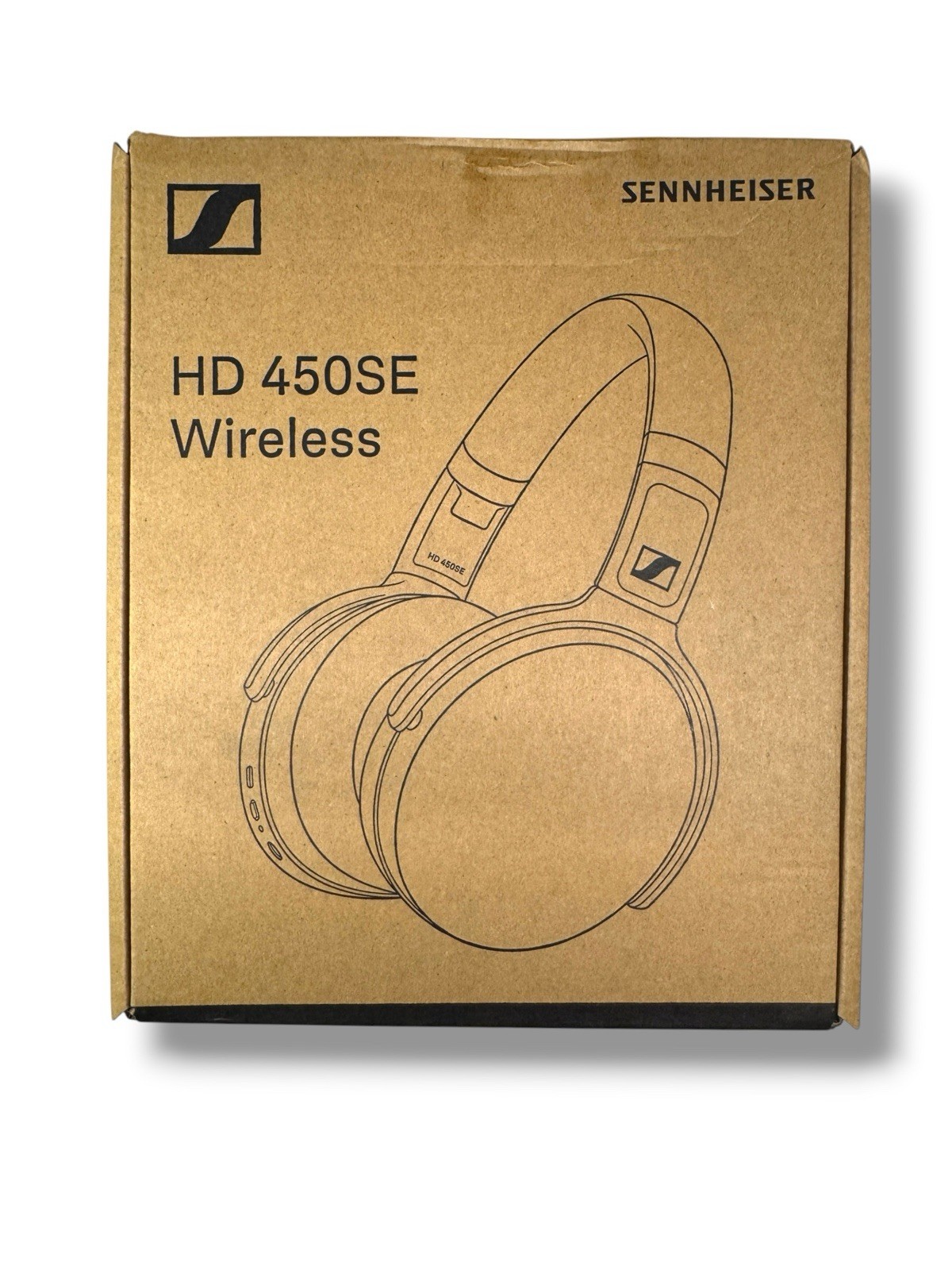Sennheiser HD 450SE Wireless Bluetooth ANC Headphones USB-C Black New