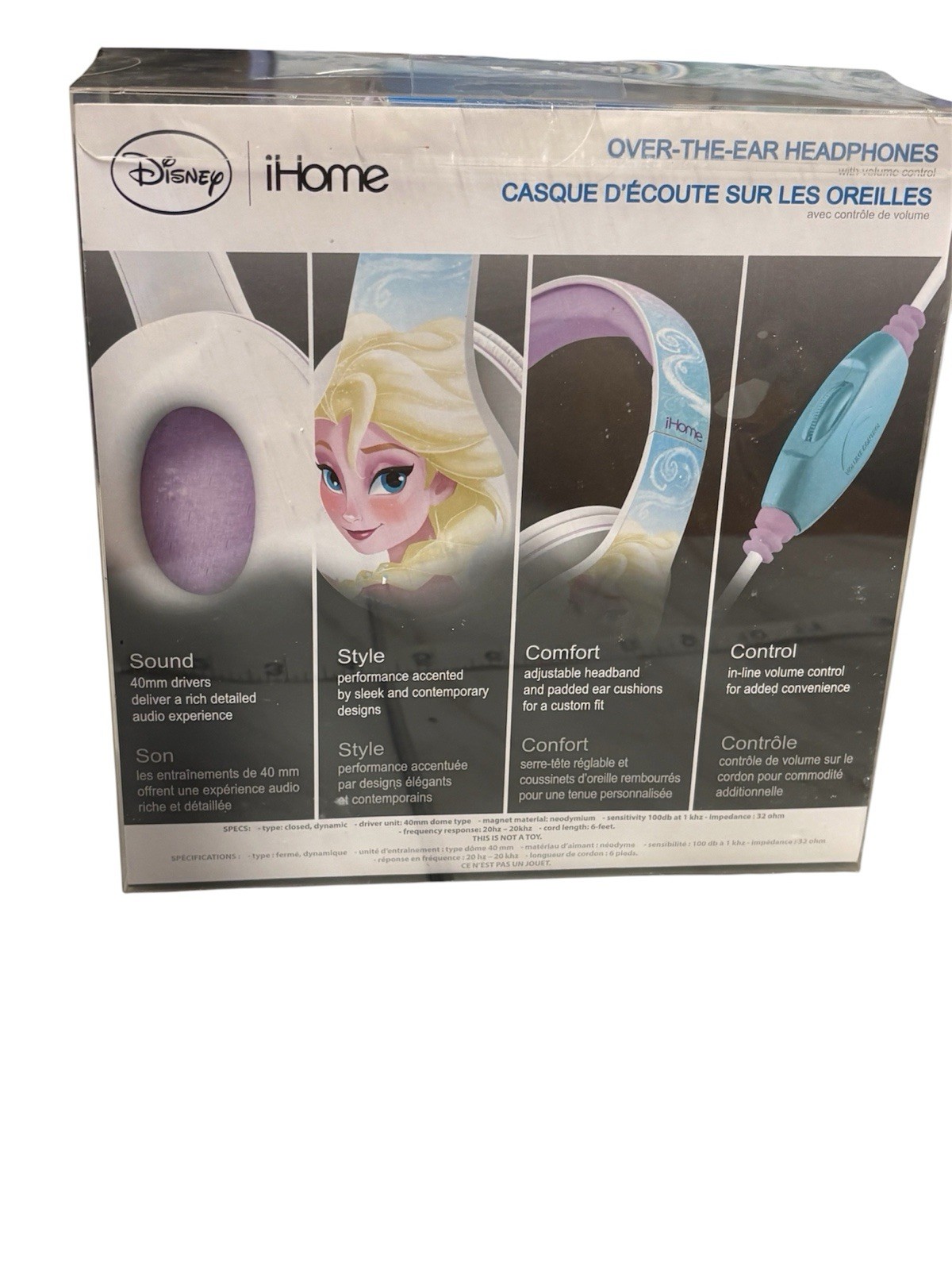 iHOME DISNEY FROZEN HEADPHONES