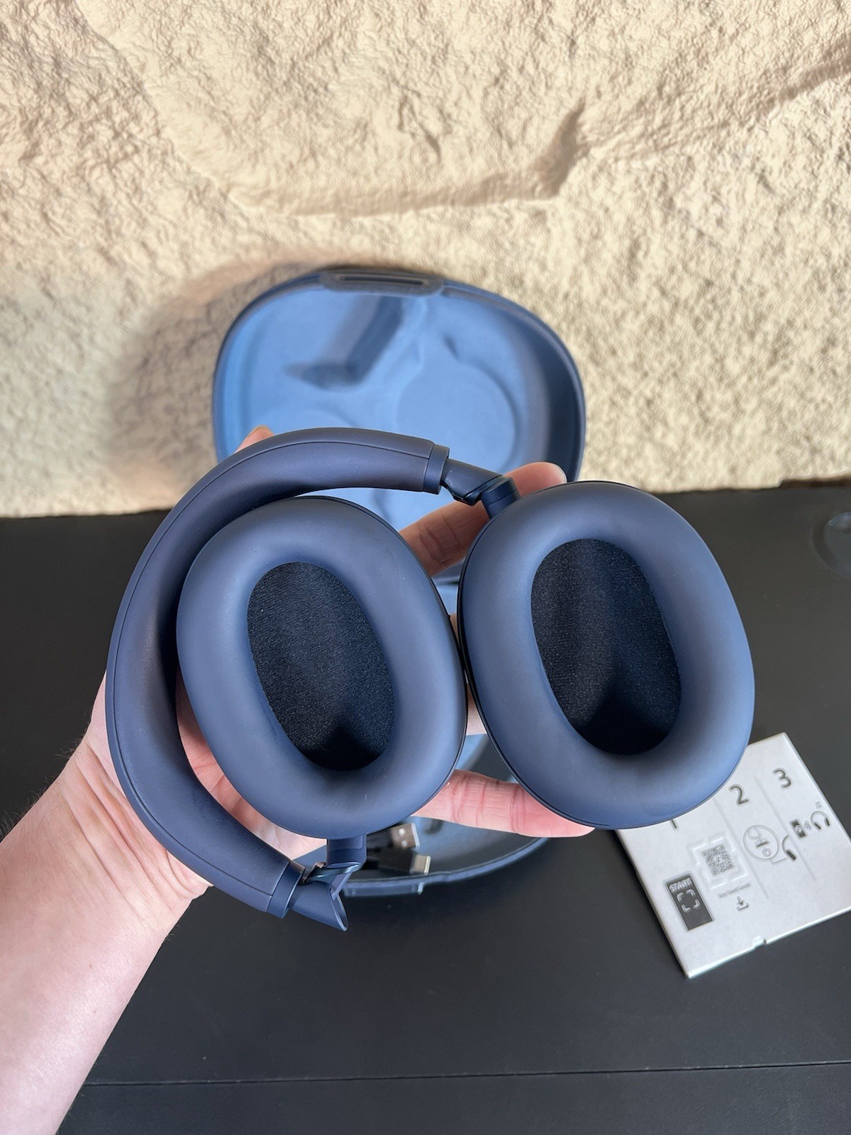 New Sony – WH1000XM6- Best Wireless Noise Canceling Headphones – Midnight Blue
