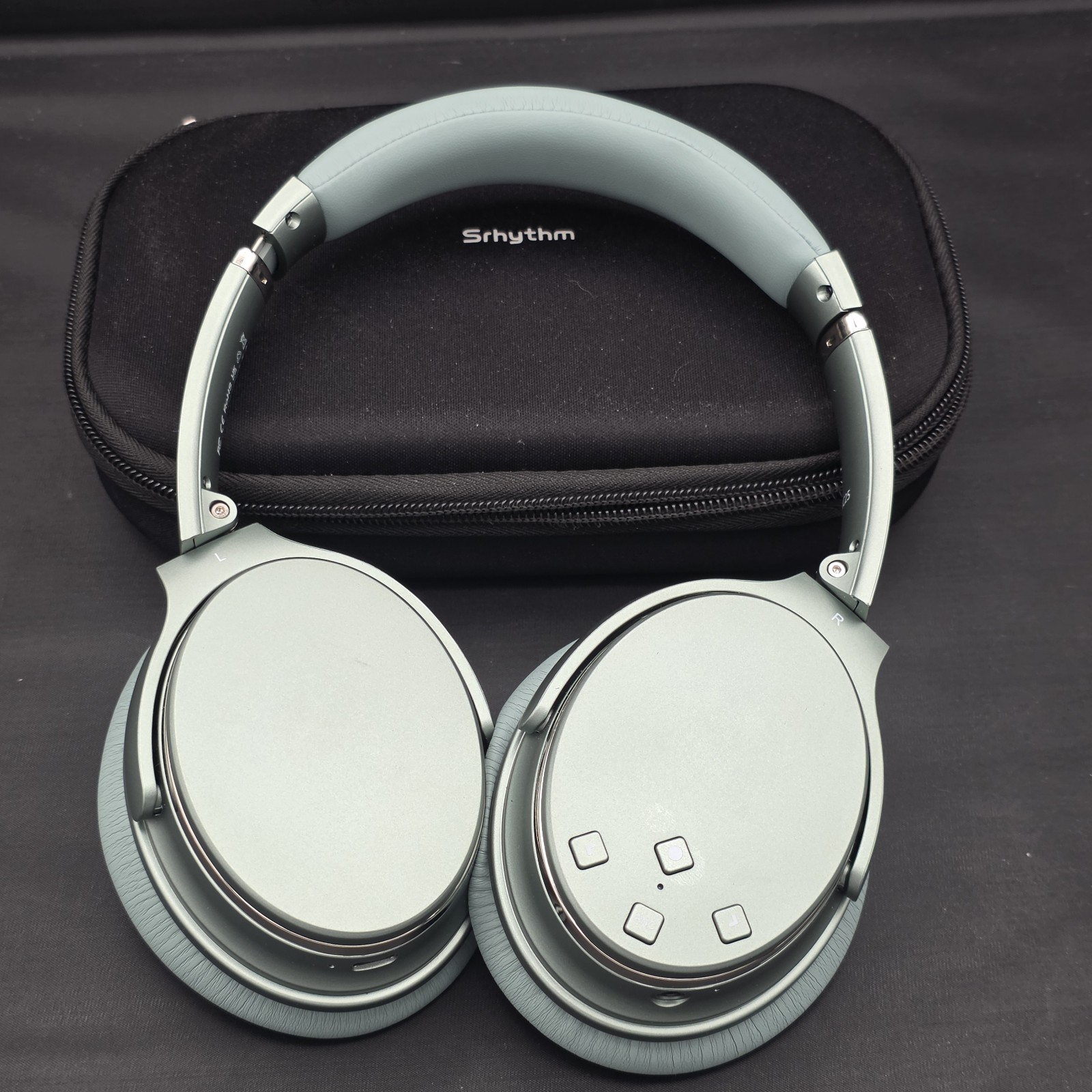 Srhythm NC25 Bluetooth Wireless Stereo Over-Ear Headphones – Mint Green
