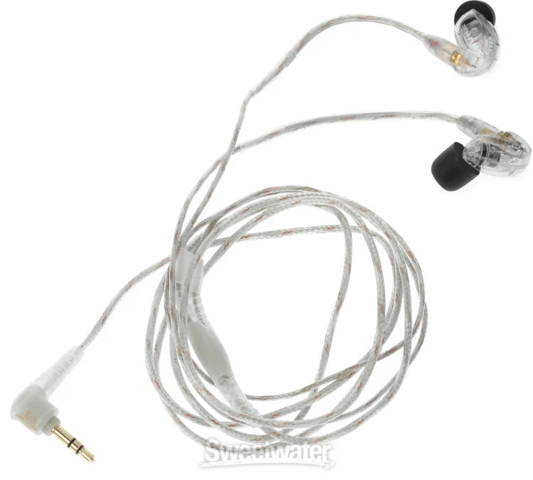 Shure SE215 Sound Isolating Earphones – Clear