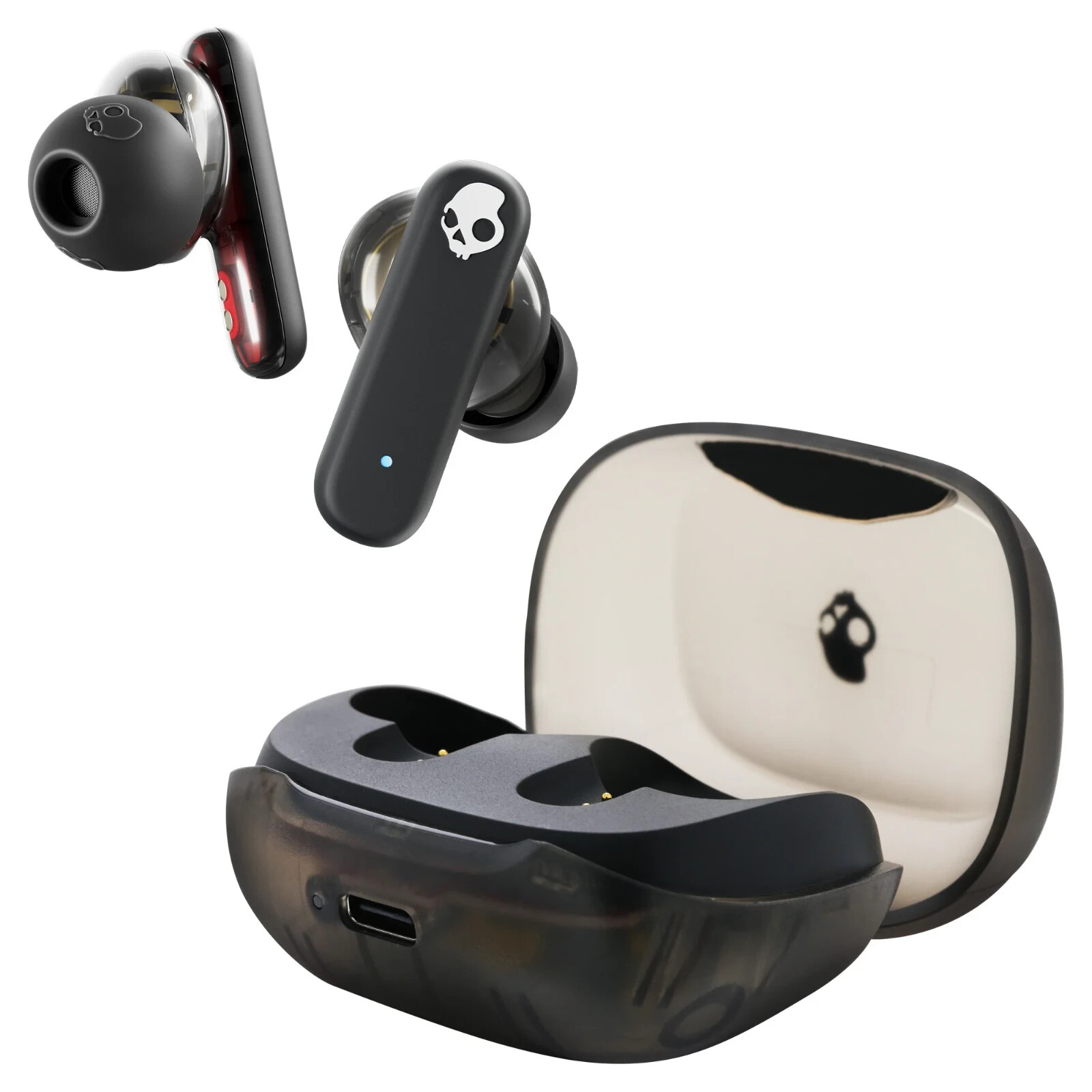 Skullcandy-Smokin’ Buds XT – Midnight Smoke (Certified Refurbished)