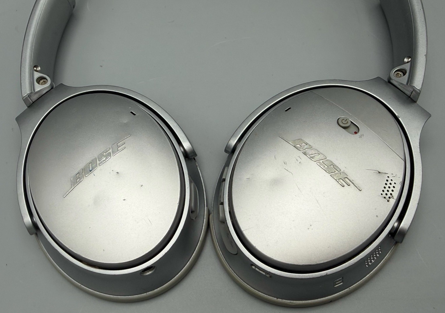 Bose QuietComfort 35 II Wireless Noise Cancelling Headphones Silver *No Ear Pads
