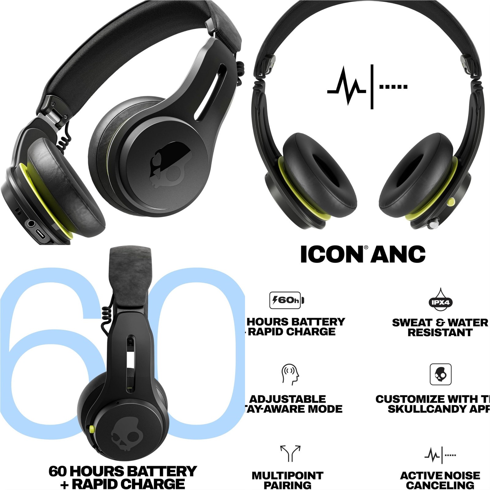 Skullcandy Icon ANC Wireless Headphones