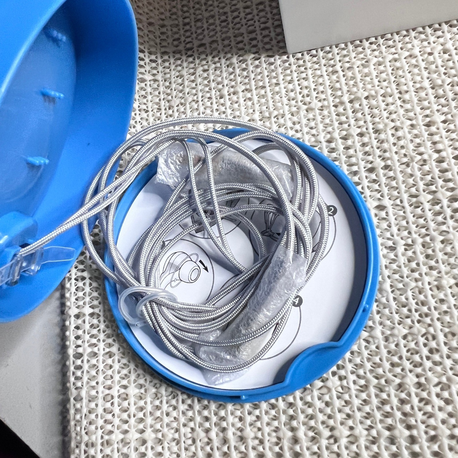 Philips Swarovski Active Crystals In-Ear Headphones Silver SWS8000 Earbuds New