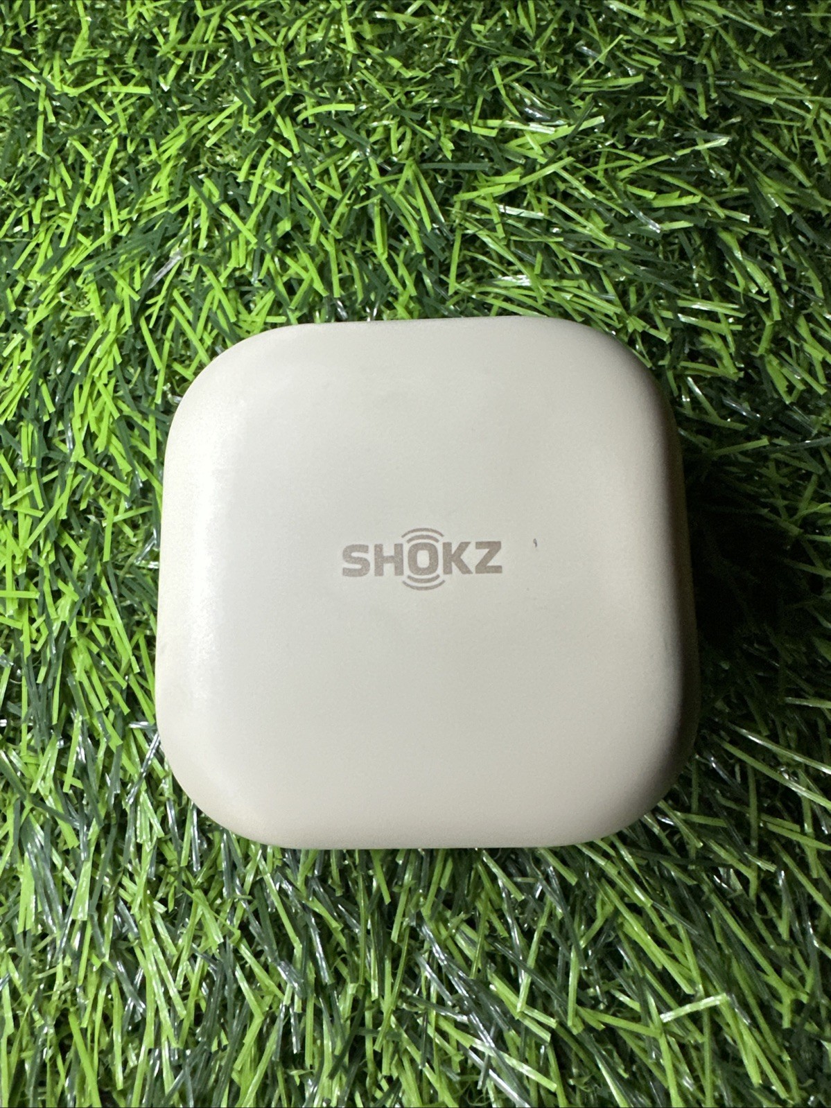 Shokz OpenFit Open-Ear Bluetooth Wireless Earbuds – Beige (T910)