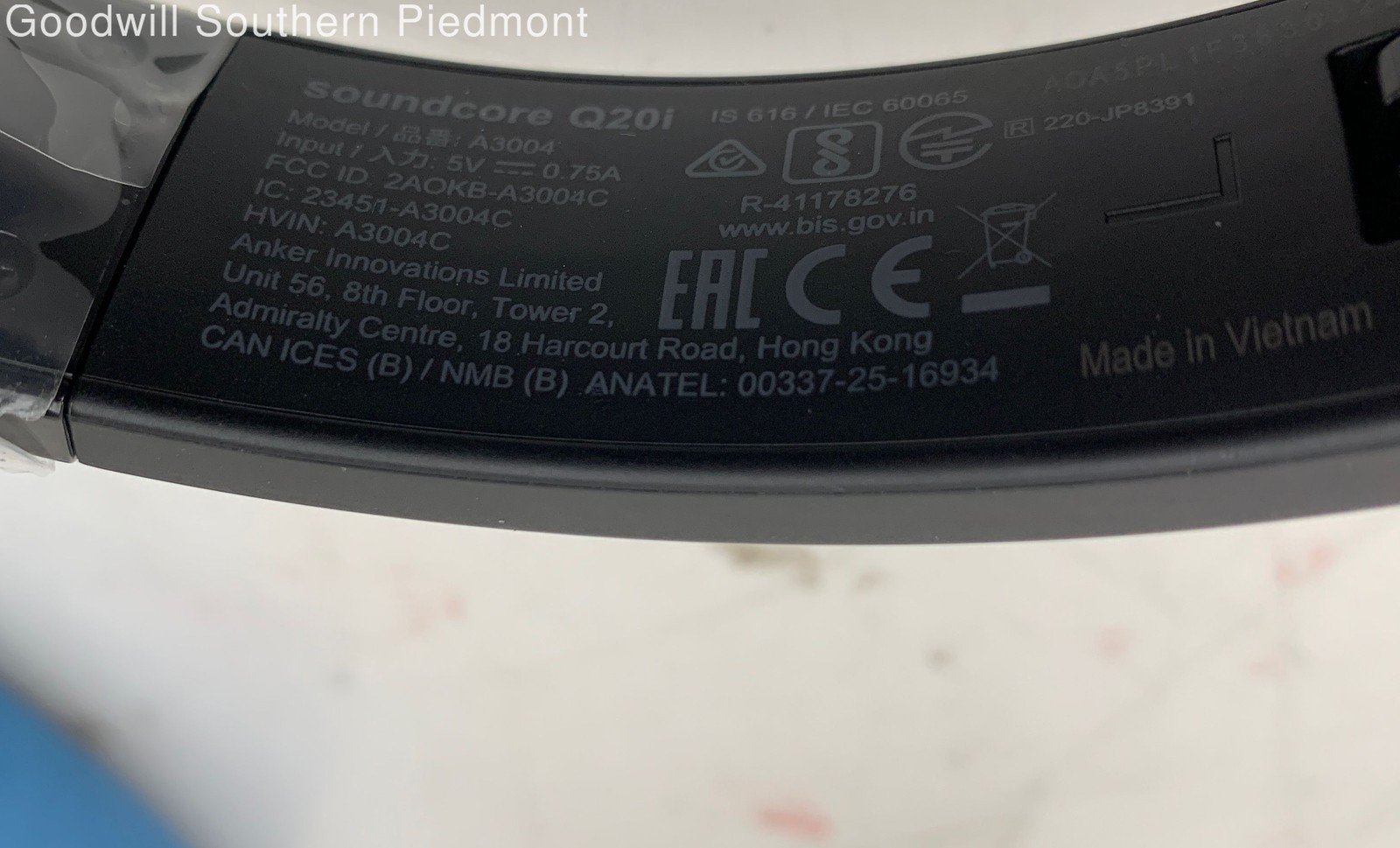 SoundCore Q20I A3004 Wireless Over-Ear Headphones in Case – Tested