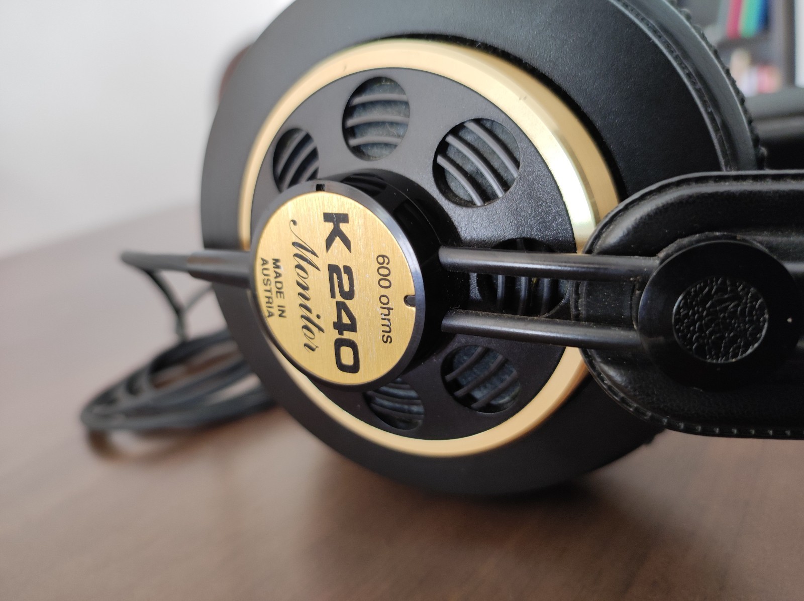 AKG K240 Monitor 600 Ohm Headphones Made In Austria Vintage 80s Kopfhörer