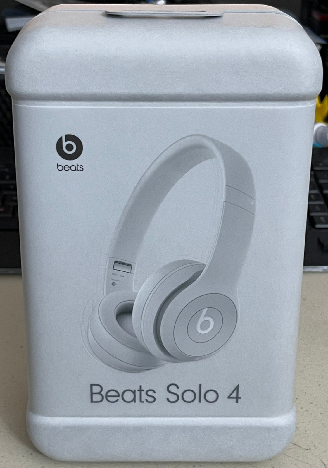 Beats Solo 4 On-Ear Headphones MG7J4LL/A Bluetooth Apple Android A3140 Matte Gra