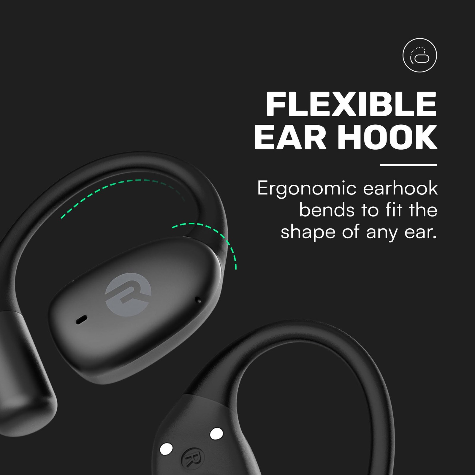 Essential Open Ear Earbuds – Open Ear Headphones, Earbuds Wireless Bluetooth,…