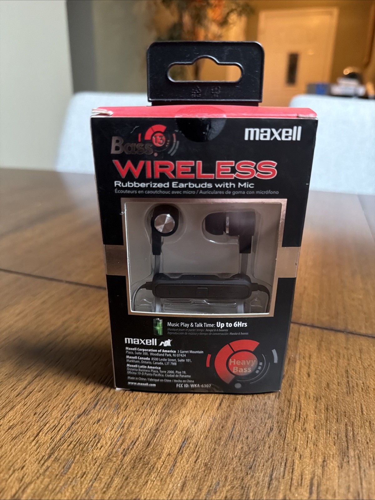 Maxell Bass 13 Bluetooth Wireless Rubberized Earbuds With Mic (Heavy Bass)