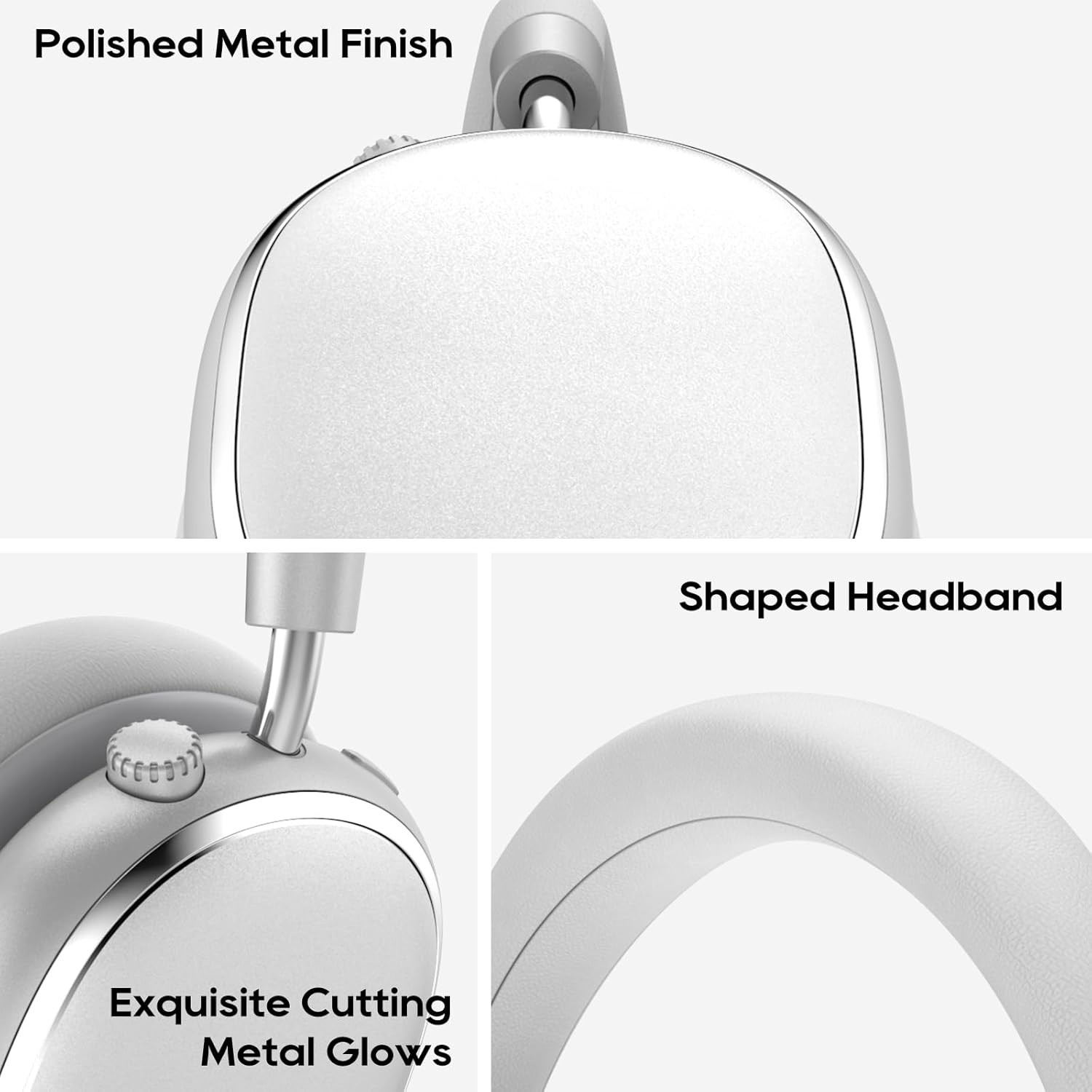 Nicecomfort 95 Hybrid Wireless Noise Cancelling Headphones with Transparency Mod