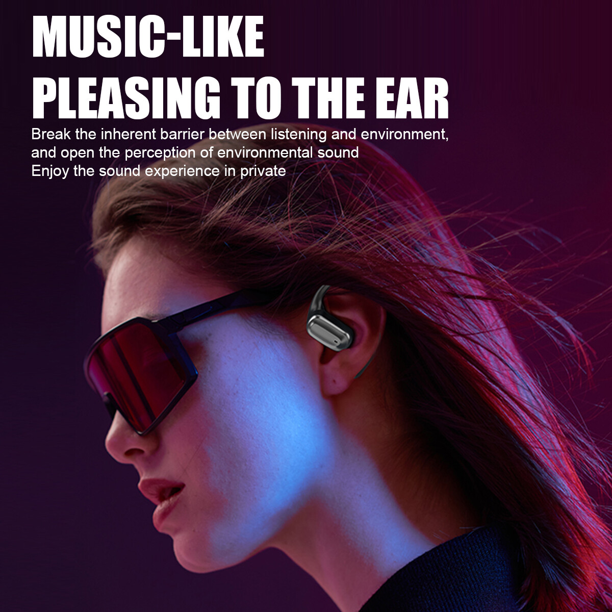 Over The Earbuds Bluetooth Earphones Wireless Headphones AI Translator Earbuds