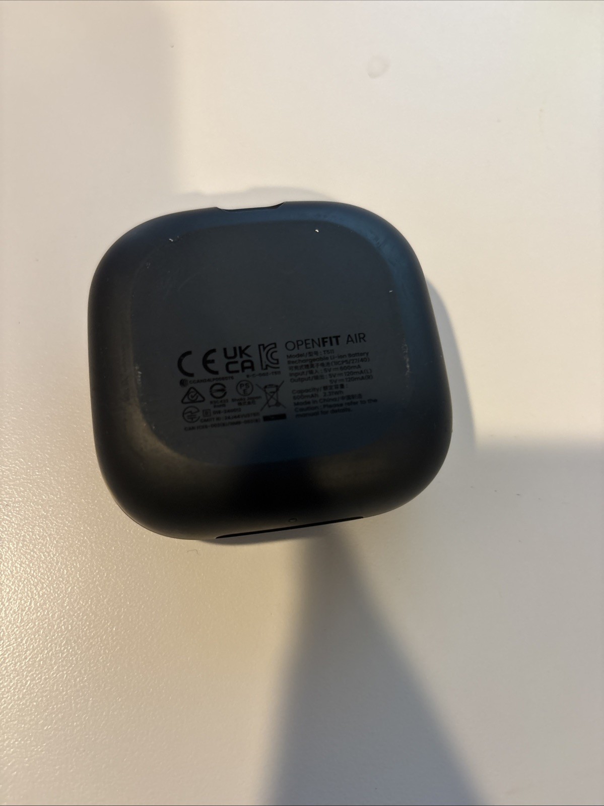 SHOKZ T511 OpenFit Air Open-Ear True Wireless Earbuds – Black – Bluetooth 5.2,