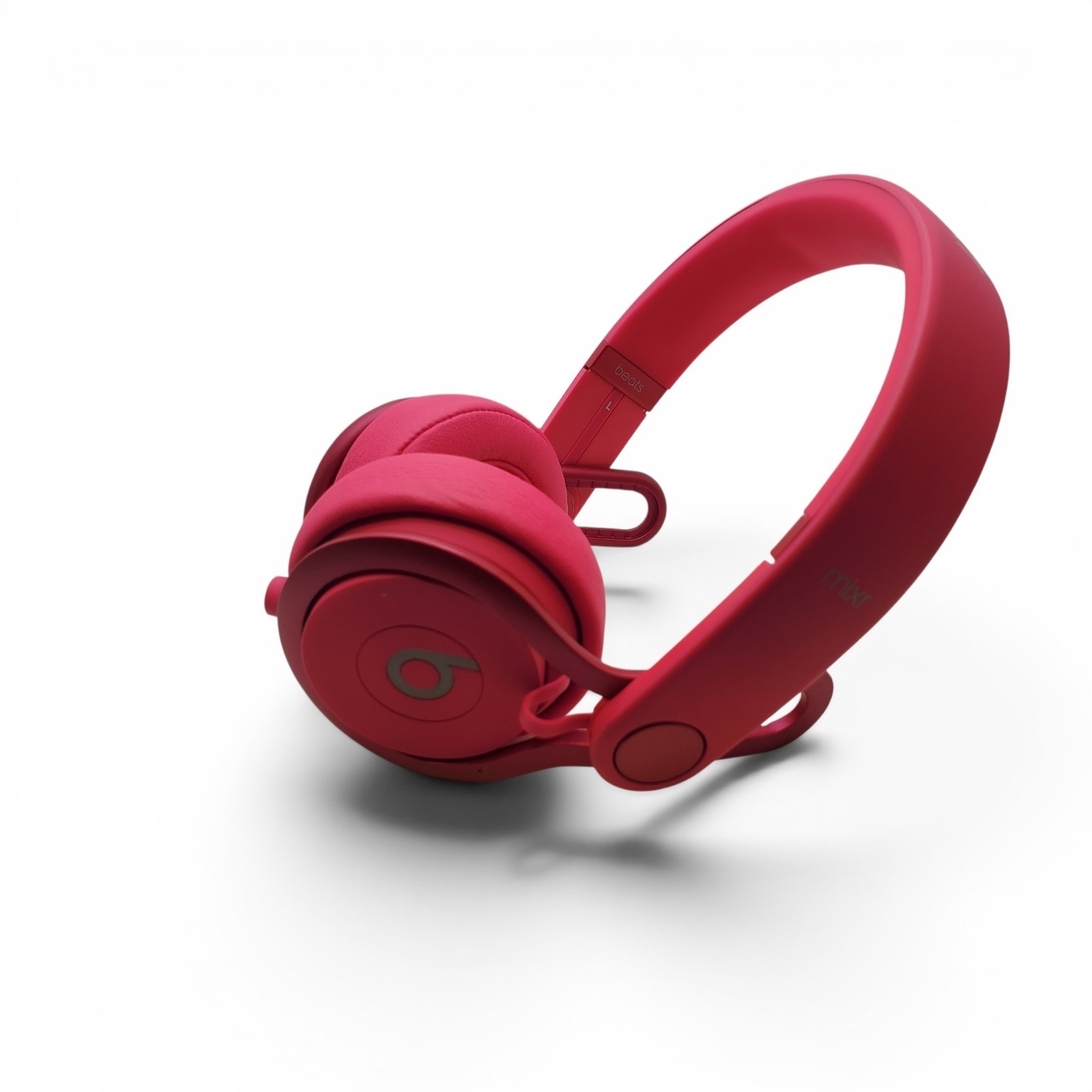 Beats by Dr Dre Mixr On-Ear DJ Headphones Magenta Pink Wired with Case & Aux Cab