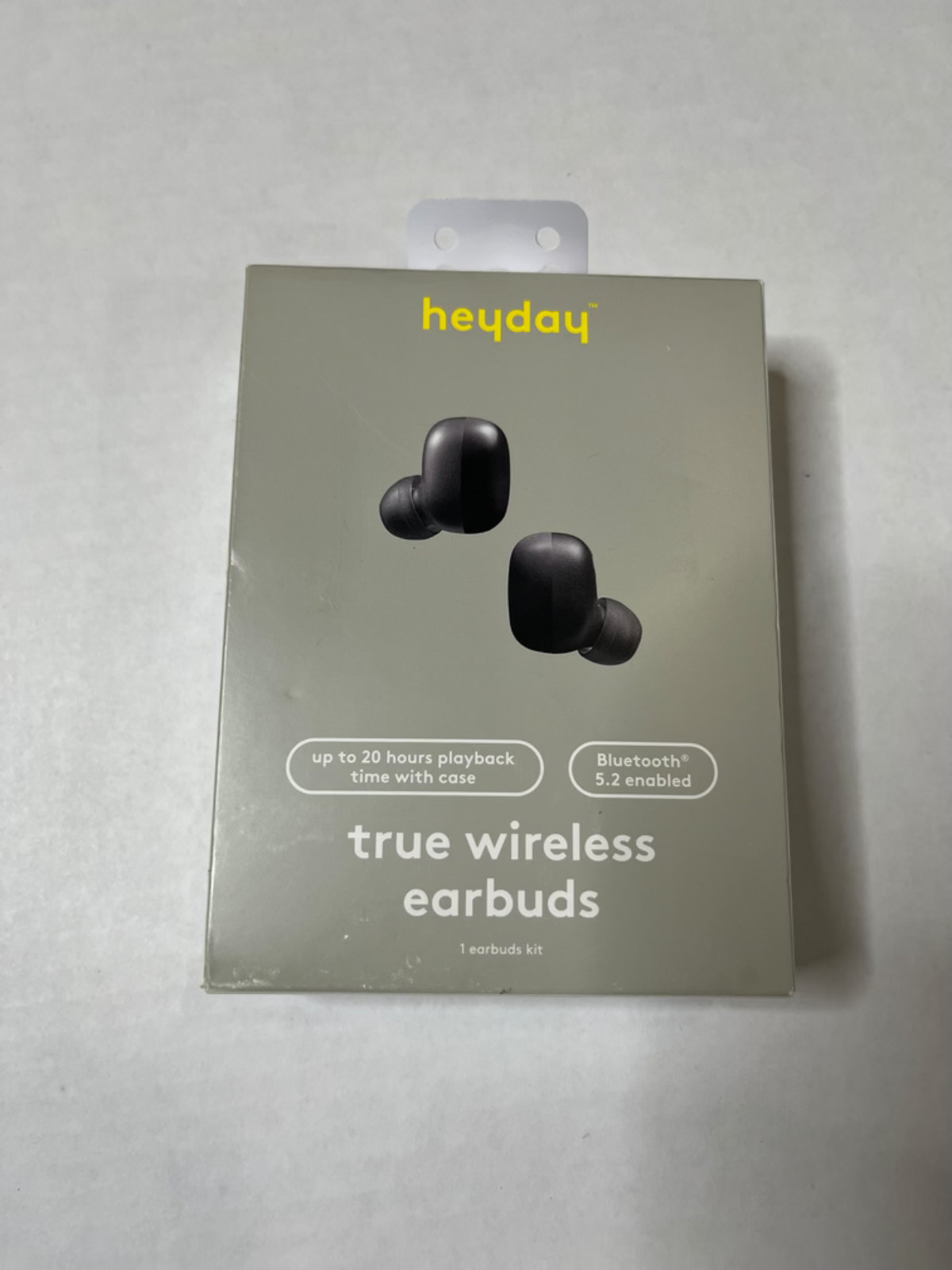 Heyday True Wireless Bluetooth Earbuds – Bluetooth 5.2, Touch Controls, 20-Hour