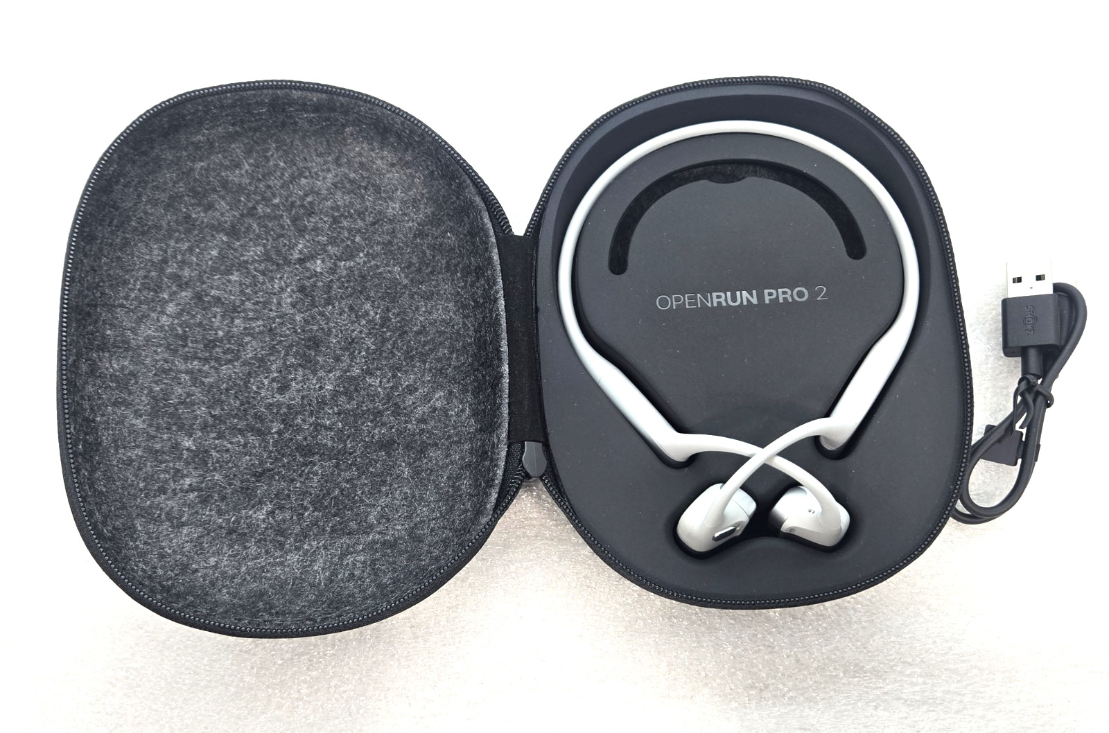 Shokz OpenRun Pro 2 S820 Bone Conduction Headphones w/Case FAST FREE SHIPPING a
