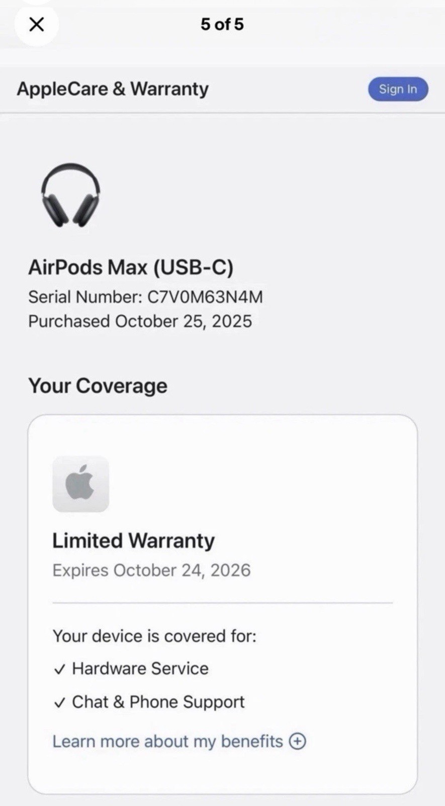 AirPods Max (Midnight Black)
