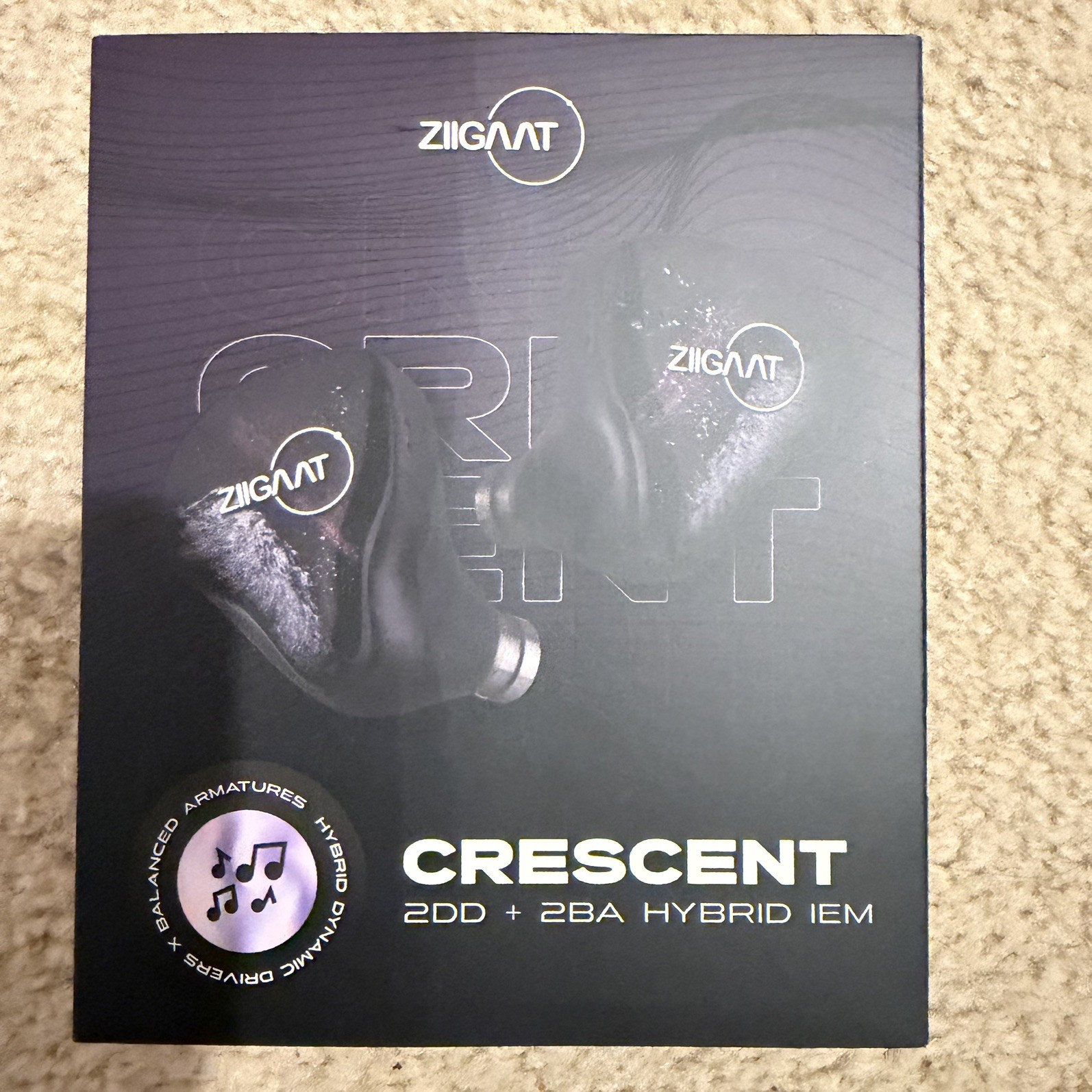 ZiiGaat Crescent 2DD+2BA Hybrid In Ear Monitor