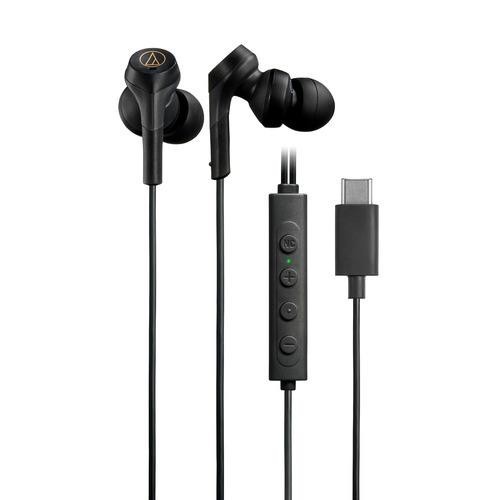 audio-technica ATH-CKS330NC BK Noise Cancellation USB-C earphones Japan New