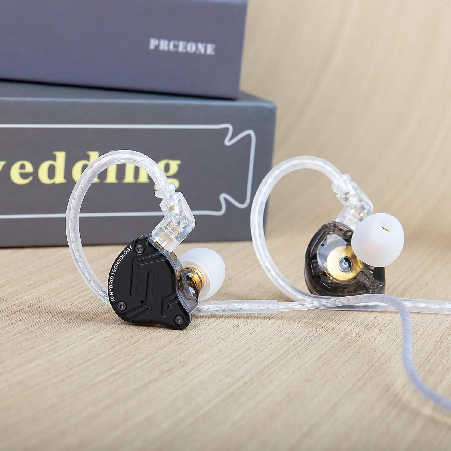 KZ ZS10 Pro X In-Ear Earphones, Upgraded 4BA 1DD with Mic, Audiophile Quality