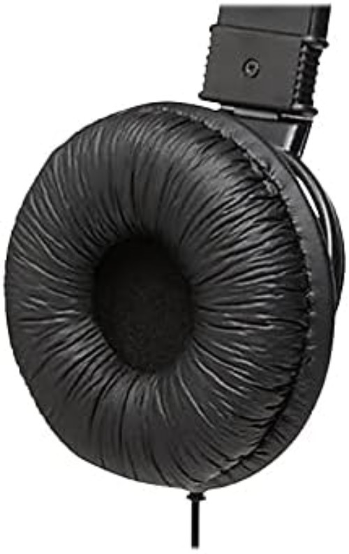 Active Noise-Canceling On-Ear Headset with Retractable Cord for Music Lovers