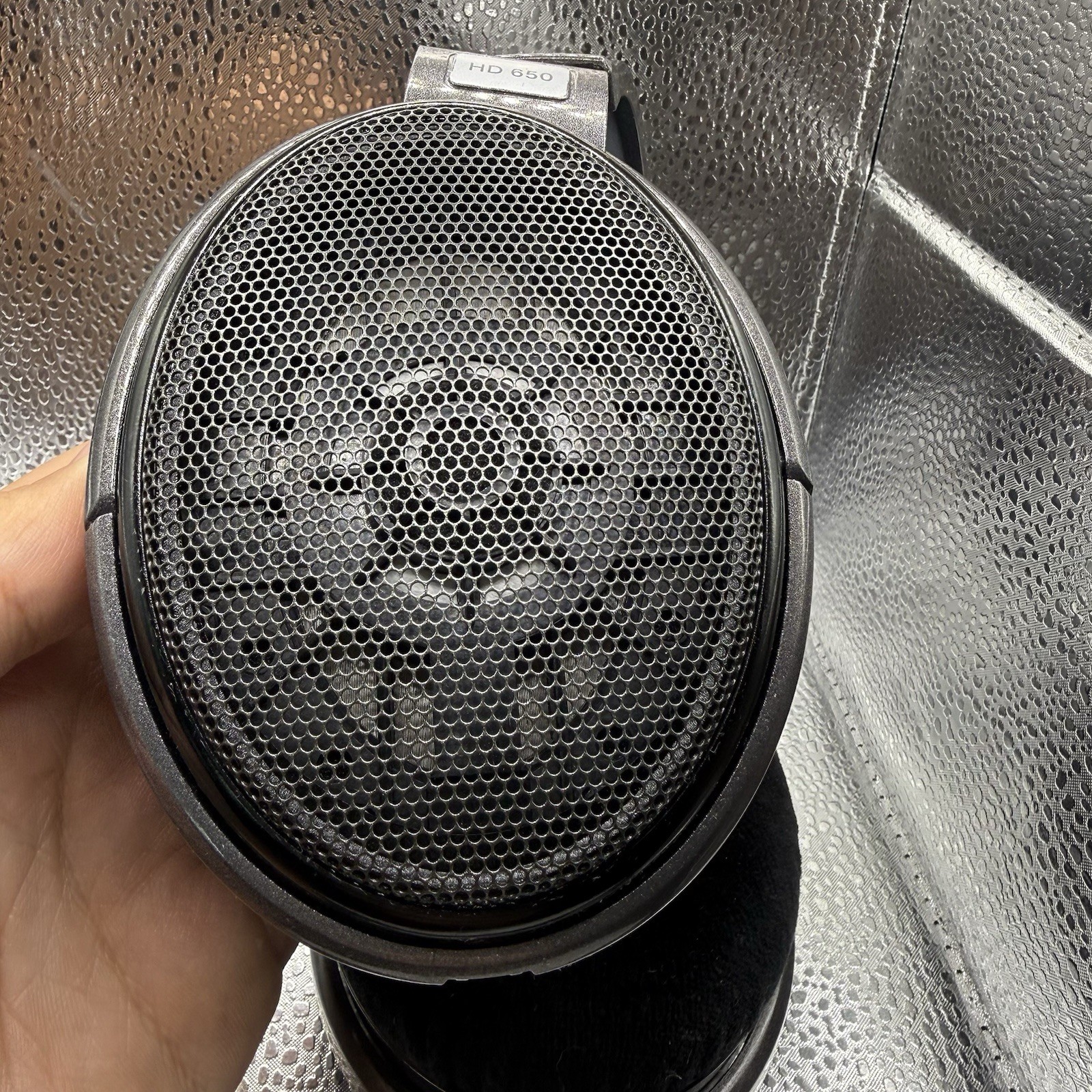 Sennheiser HD 650 Over Ear Headphones – Gray/Black ( NO WIRES )