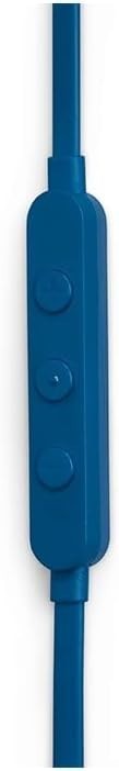 JBL Tune 310C USB-C Wired In-Ear Headphones Blue Hi-Res Audio Pure Bass Mic