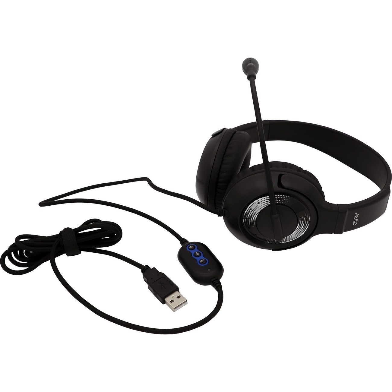 Ergoguys Llc 2AE55KLUSB Avid Usb-a Wired Headset Black/silver