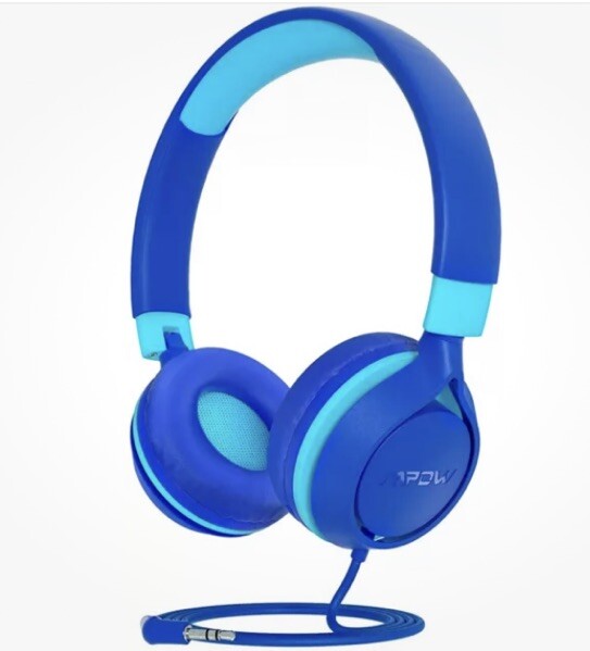 Mpow CHE1 Kids Headphones Wired, On-ear, Foldable,Volume Limited Headset
