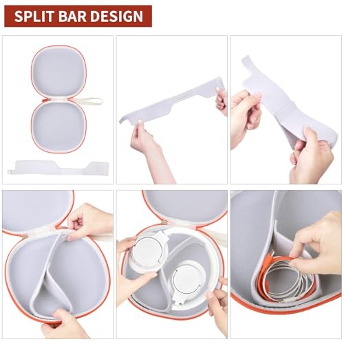 Hard Case Compatible with JBL Tune 720BT/ 770NC/ Live 770NC/ 660NC/ White
