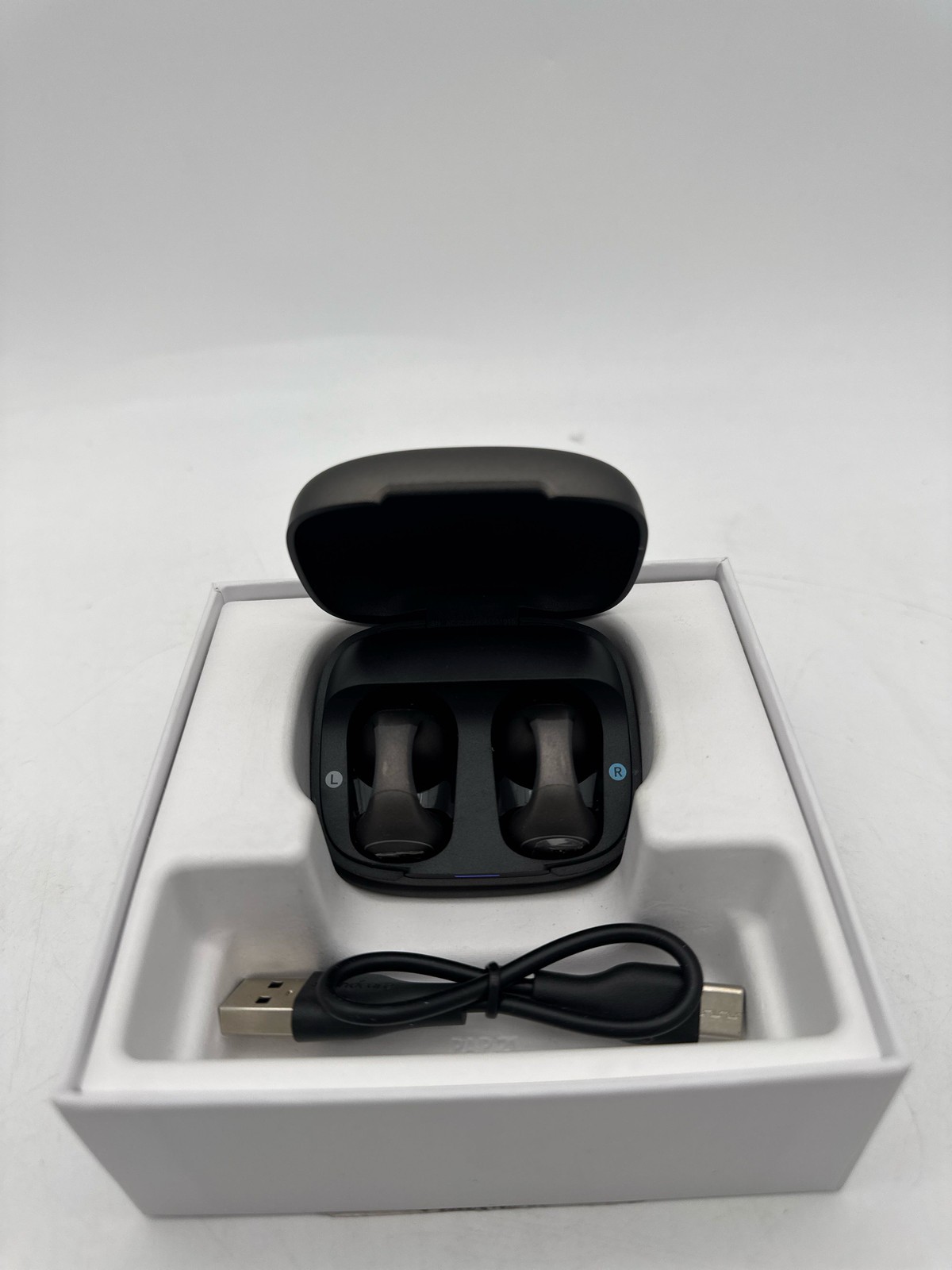 Soundcore A3331 C40i Open-Ear Clip-On Earbuds Headphones Dark Gray