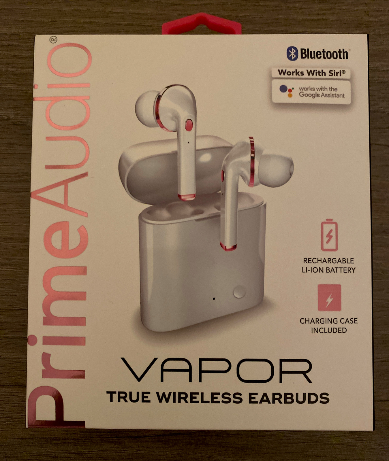 🎧 VAPOR True Wireless Earbuds + Case Works With Siri & Google Assistant A1